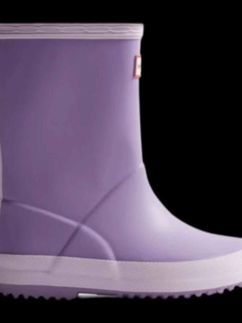 Baby Girl Hunter Boots in Purple with Pink details- Size 4